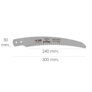 Lama di ricambio per sega Samurai GC 240 mm. - Product Image 2