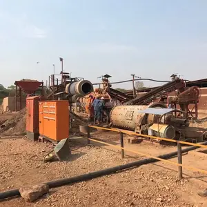 Mesin tambang tembaga Afrika konsentrasi mesin tambang skala kecil pengolahan bijih tembaga dan peningkatan pabrik
