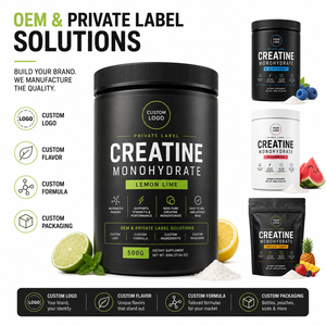 Creatina Monohidrato en Polvo, Paquetes Individuales Sin Sabor, 5g por Porción, 30 Unidades, Suplemento Dietético para el Apoyo Muscular - Product Image 1