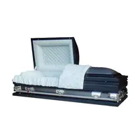 THR-18098125 funeral caixão de Metal com almofada do sofá