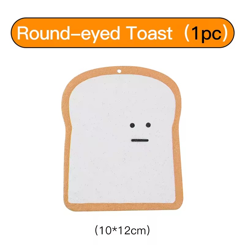 Toast aux yeux ronds
