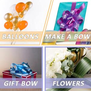 Waterproof 5Cm 2Inch Decorative Wrapping Personalized Flowers PP Poly Curling Custom Plastic Printing <b>Gift</b> <b>Ribbon</b> Roll - Product Image 6