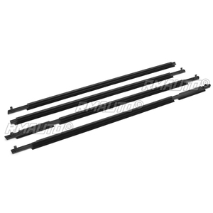 4 pièces de joints en caoutchouc pour vitres de portes avant pour Toyota Rav4 2009 2010 2011 2012 2013 # 75720-0R020 75710-0R020 75740-0R020 - Product Image 2