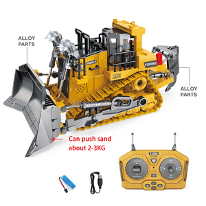 YIGONG BC1045 1:24 9CH RC aleación ingeniería cargador 2,4G tipo pista Tractor Bulldozing modelo Juguetes - Product Image 1