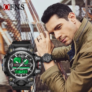 OFNS 3133 Nouvelle montre numérique électronique à <span class=keywords><strong>quartz</strong></span> pour homme, style G, lumineuse à LED, étanche 50M, pour loisirs et sport, Reloj De Hombre - Product Image 6