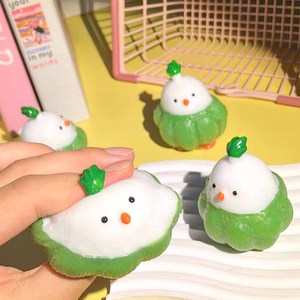 Jouet à presser artisanal de haute qualité en forme d'oiseau ail en forme de dessin animé, idéal pour la décoration de la maison et du bureau - Product Image 5
