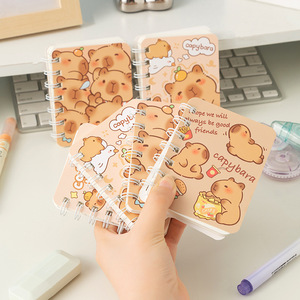 Cuaderno Espiral Mini de Bolsillo con Diseño de Dibujos Animados A7, Libreta Pequeña Portátil para Oficina, Regalos de Papelería al por Mayor, Kawaii - Product Image 1