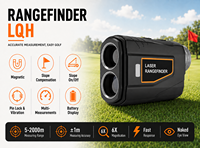 INORM LQH Magnetischer Golf-Laserentfernungsmesser 5-2000m 6X 905nm mit Neigungsschalter, Flaggenfixierung, Vibration und 3D-Anzeige, OEM-Anpassung