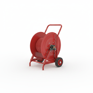 Tuyau d'incendie flexible en caoutchouc et acier inoxydable avec dérouleur manuel pour <span class=keywords><strong>camion</strong></span>, pour incendies de classe A/B, protection incendie - Product Image 3