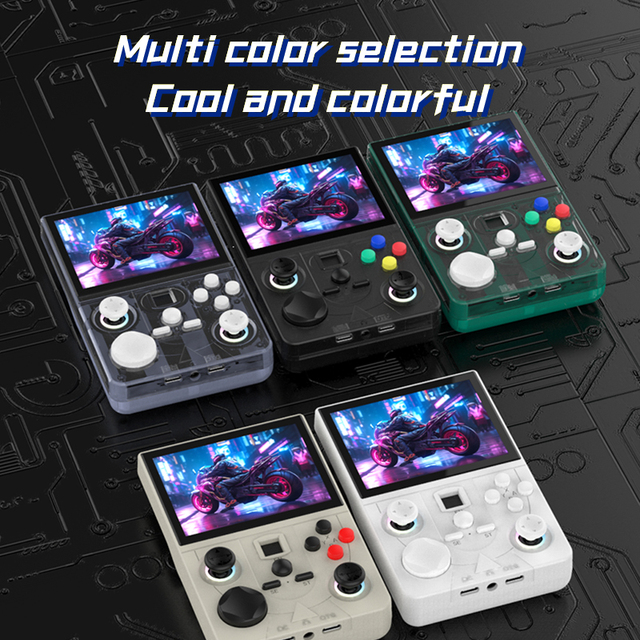 Retro Handheld Game Console DC35V with 4000mAh Battery WlFl Online Fighting 64gb 128gb Portable Video Joystick Player