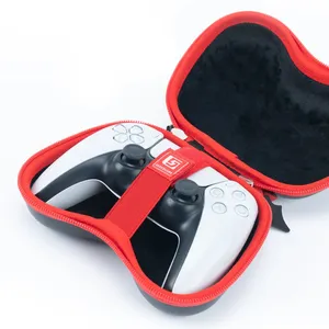 GeekShare – étui de transport <span class=keywords><strong>pour</strong></span> manette Playstation 5, petit <span class=keywords><strong>diable</strong></span>, accessoires Sony, sac rigide <span class=keywords><strong>pour</strong></span> manette PS4, sac à main Portable - Product Image 5