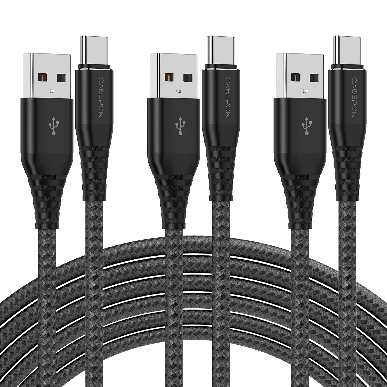 factory price 1m 2m 3m Nylon Braided MFI USB A USB C to lightning cable fast Charging cable for android for iphone Cable
