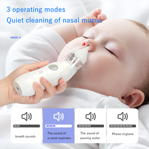 Aspirador Nasal Eléctrico 2026 para Bebés, Succión de <span class=keywords><strong>Mocos</strong></span>, Removedor de <span class=keywords><strong>Mocos</strong></span> y Mucosidad para Bebés, Niños Pequeños, Recién Nacidos, Máquina Limpiadora de Nariz - Product Image 3