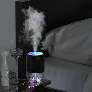 Purificador de aire portátil Mini USB RGB, humidificador de vapor frío H2O, difusor de aceite esencial de aromaterapia para el hogar, Control de humedad de potencia de 5V - Product Image 6