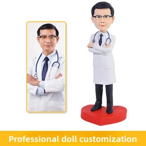 YIDA - Personalización de Figuras de Arcilla Polimérica, Regalos de Agradecimiento para Médicos y Enfermeras, Recuerdos Preciados para Equipos Médicos, Impresión 3D - Product Image 2