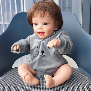 Tùy Chỉnh Đầy Đủ Cơ Thể Mềm Silicone Bé Búp Bê Kit Real Alive tái sinh bebe Với Phụ Kiện Thời Trang Cô Gái 'Búp Bê Giá Cả Phải chăng - Product Image 6
