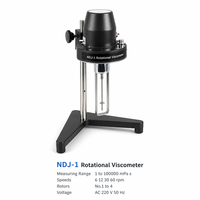 Viscosímetro Rotacional Digital, Equipo de Laboratorio para Medir la Viscosidad de Recubrimientos, Pinturas, Tintas y Líquidos