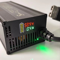 Chargeurs Li-Ion C600M 24V20A, 24V25A, 36V20A, 48V20A, 60V15A, 72V15A, chargeur LiFePO4, chargeur de batterie 24V 36V 48V 60V 72V