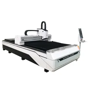 3 Years Warranty Fibre Laser Cutting Machine Cutting Stainless Steel and Brass Good Performance Cast Iron Bed MAX Metal Head Key