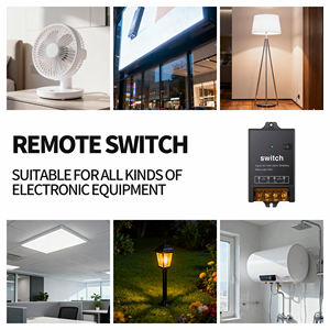 Interrupteur sans fil haute puissance AC 220V 30A, télécommande RF 433, utilisé pour le contrôle des systèmes d'irrigation agricole et d'éclairage - Product Image 5
