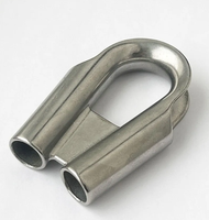 Protector de Cable de Acero Inoxidable 304, Resistente, para Aparejos Marinos y Elevación en Exteriores