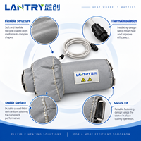 LANCHUANG Manchon chauffant électrique flexible et écologique avec tissu enduit de silicone pour usage domestique et bar