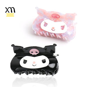 Fermagli per capelli a forma di personaggio <span class=keywords><strong>anime</strong></span>, fermagli giapponesi carini a forma di animale per ragazze, con logo, fermaglio per capelli a cartone animato Kawaii, fermaglio in acetato di marca - Product Image 2