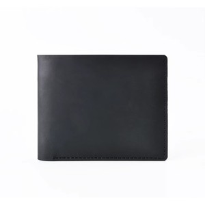 Cartera de Cuero Genuino Crazy Horse para Hombre, Cartera Corta Bifold con Tarjetero, Monedero Vintage para Uso Diario - Product Image 5