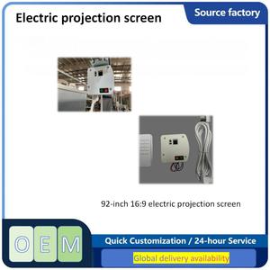 Écrans de projection électriques pour cinéma maison CGT4k 92 100 120 150 200 pouces 16:9, écran de projection <span class=keywords><strong>motorisé</strong></span> - Product Image 6
