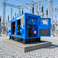 Groupe électrogène de soudage diesel silencieux Cummins 180A 300A 400A 500A 20 kW, refroidissement par eau, démarrage électrique
