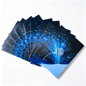 Impresión de Folletos Personalizados, Folletos Trípticos a Color con Estampado en Caliente, Procesamiento en Oro y Plata para Pósters y Volantes - Product Image 1