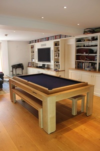 Bàn Ăn Bàn Ăn Bàn Ăn Bàn Ăn Bi-a 7ft/8ft/9ft Sử Dụng Tại Nhà Bàn Ăn Bi-a Bàn Ăn Có Thể Chuyển Đổi Để Bán - Product Image 3