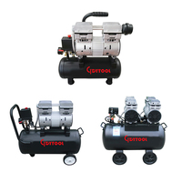 Compresseur d'air à piston 1 CV GDY801-30L portable sans huile pour la construction AC220V/110V 50Hz/60Hz avec pompe silencieuse – Offre spéciale