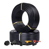 Conduite en PE légère, livraison rapide, flexible, anti-corrosion, surface lisse, emballage en bobine, haute qualité, pour câblage intérieur et extérieur