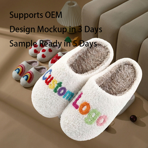Ciabatte Personalizzate in EVA con Logo Ricamato, Morbide e Calde per Casa, Camera da Letto, Ciabatte Personalizzate per Donna, Comode e Pelose, Vendita all'Ingrosso - Product Image 6