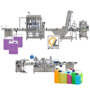 Mtw automatico botella llenado de maquina producto liquido Lineas de llenado - Product Image 5