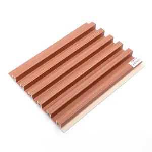 Factory Price Custom Interior Decorative Wood Plastic Composite Cladding Wood Alternative WPC Wall Panel