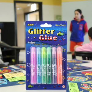 6 रंग 10 मिलीलीटर फफोले पैक गैर विषैले धोने योग्य बच्चों को घर के स्कूल रचनात्मक कला और शिल्प परियोजनाओं के लिए - Product Image 6