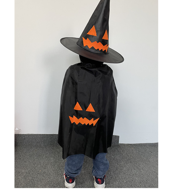 Kids halloween witch hat pumpkin hat