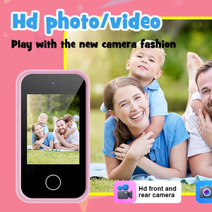 전면 후면 HD 카메라 1080P 비디오 터치스크린 카메라폰 보호 커버 포함 1000mAh 배터리 다기능 통합 - Product Image 1