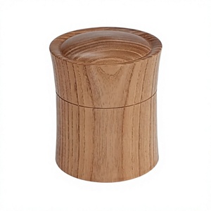 Wooden Classic Multifunction Spice <b>Jar</b> <b>Storage</b> Container Wooden Lid 250mL Capacity Eco-Friendly Durable Seasoning Canister <b>for</b> - Product Image 2