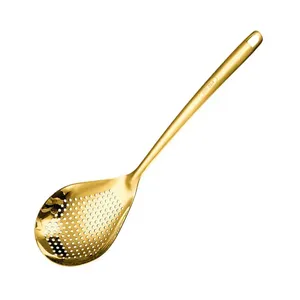 <span class=keywords><strong>Utensilios</strong></span> <span class=keywords><strong>de</strong></span> <span class=keywords><strong>Cocina</strong></span> <span class=keywords><strong>de</strong></span> Acero Inoxidable, Colador Dorado para Hot Pot, Pinzas para Asar a la Parrilla, Cubiertos para Servir la Cena, para Buffet, <span class=keywords><strong>Utensilios</strong></span> <span class=keywords><strong>de</strong></span> <span class=keywords><strong>Cocina</strong></span> para el Hogar - Product Image 2