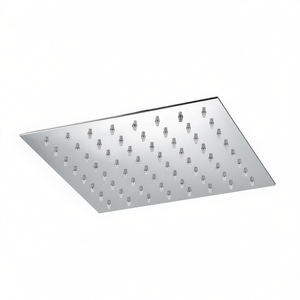 Pommeau de douche carré extra plat 200 x 200 mm à effet pluie, montage au plafond - Product Image 3