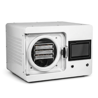 Mini Economy Lab Biotech Vriesdroger Compacte Tafelmodel Lyofilisator voor Thuisgebruik, Commerciële Voedselverwerking, R&D, SUS304, 2kg Capaciteit