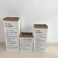 Sac D'emballage de Papier Kraft brun Pour Les Plantes