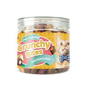 Friandises saines pour chats et chiens au saumon croustillant, bouchées moelleuses au fromage, bœuf et thon, biscuits pour l'hygiène dentaire, fabrication OEM, marque privée disponible - Product Image 1