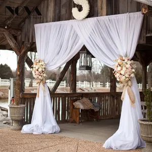 High quality wedding and event pipe and drape backdrop stands aluminum pipe