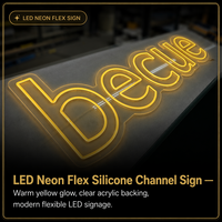 Enseignes lumineuses LED 3D personnalisées à rétroéclairage, étanches IP65, pour publicité extérieure, devantures de magasins, signalétique commerciale pour bars et bureaux