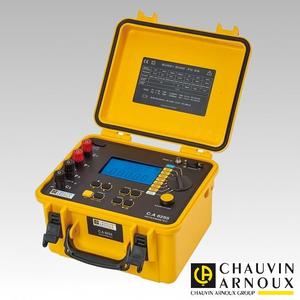 Testeur de résistance à la terre numérique multifonctionnel CA 6255 avec plage de mesure 0-2000 (0,05%+2) – Instruments de mesure et d'analyse de précision - Product Image 3
