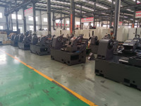 Tour CNC à lit incliné à faible coût TCK50 A2-6, 6 broches, 12 stations, pour le travail des métaux